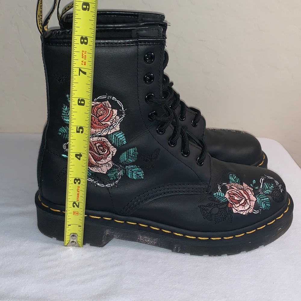 DR MARTENS BRAND NEW SIZE 7 1460 VONDA II GORGEOUS EMBROIDERED BOOTS - Picture 9 of 9